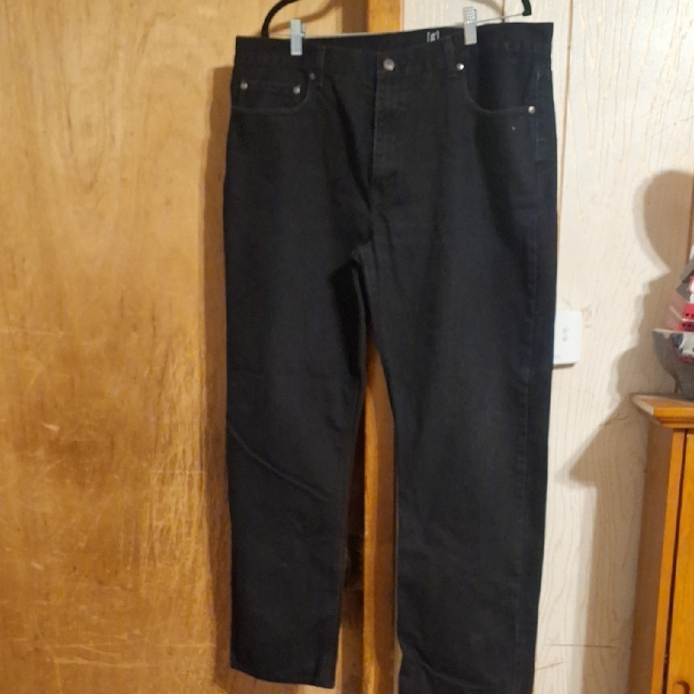 George Men's Black Denim Jeans